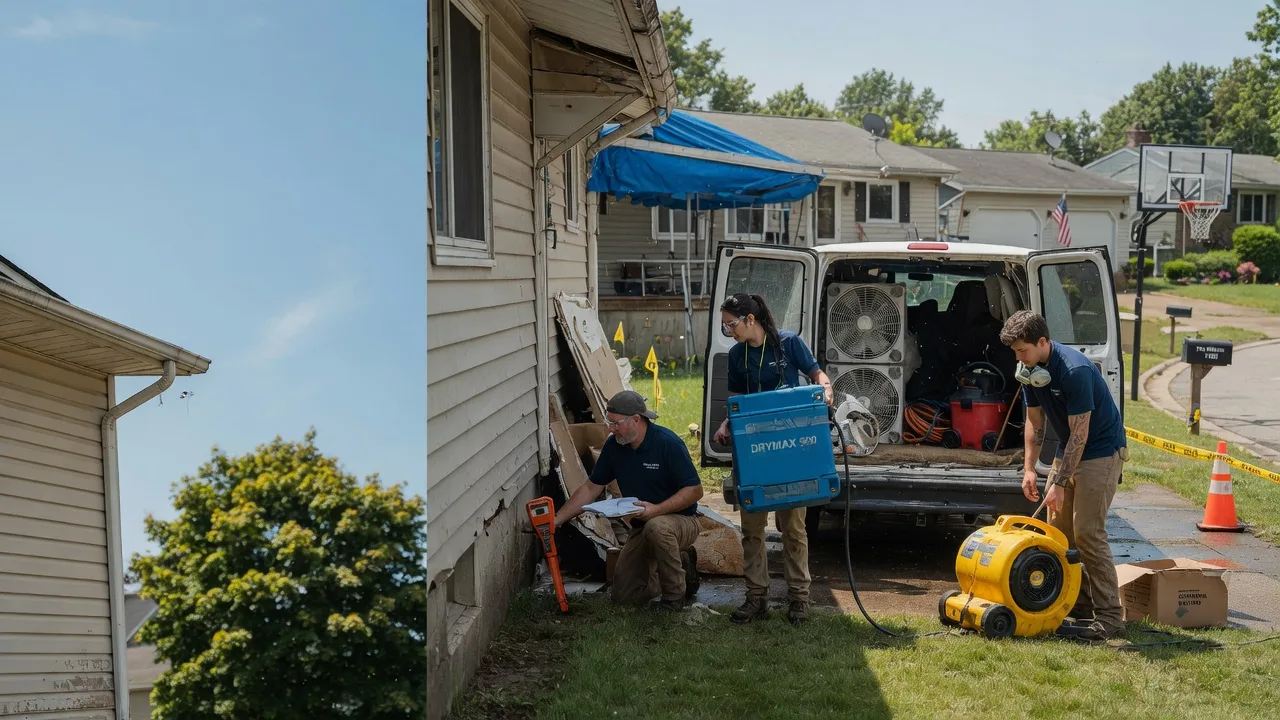 Ceiling Leak Cleanup in Libertytown, MD near me