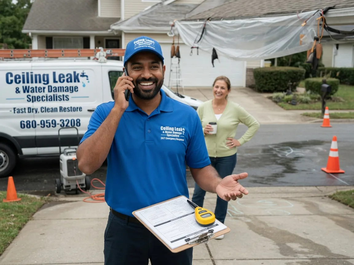 Ceiling Leak Cleanup Libertytown, MD FAQs
